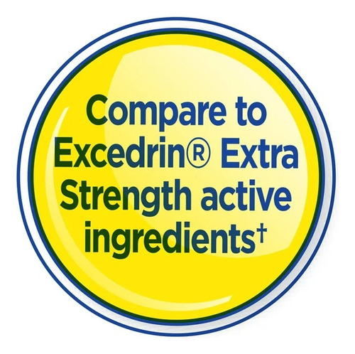 Equate Acetaminofen 250 Mg + Aspirina 250 Mg 200 Tabletas