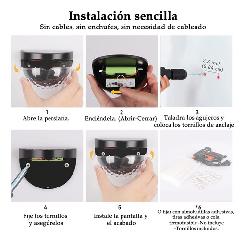 4 Pcs Lampara Solar Exterior, Ip65 Impermeable Luces