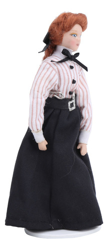 .. Doll Toy 1:12 En Miniatura Para Mujer, Modelo De