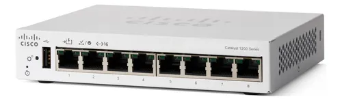 Switch Inteligente Cisco Catalyst 1200-8t-d 8 Puertos Ge