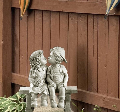 Eatingbiting Primer Beso Amante De Los Niños Escultura De Ja