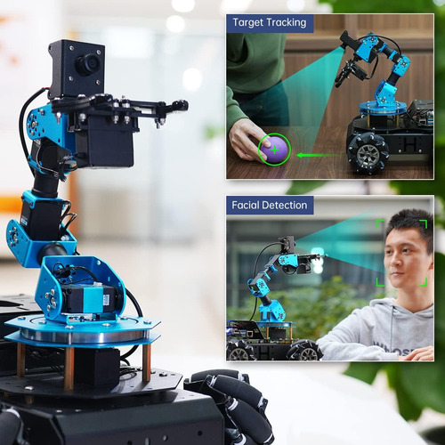 Hiwonder 6dof - Brazo Robot Raspberry Pi 5 8gb Ai Vision Rob