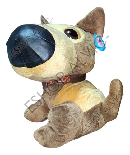 Peluche Perro Narigon Cabezón Felpa Suave Kawaii Mejor Amigo
