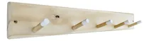 Comprar Perchero Recibidor Pared, Nórdico Madera Percheros Organiza Color Natural