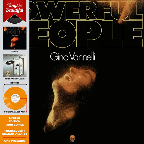 Vinilo: Vannelli Gino Powerfull People Coloreado Vinilo Nara