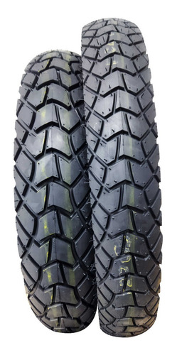 Par Pneu Maggion 90/90-21 + 120/80-18 Xre300/lander Viper