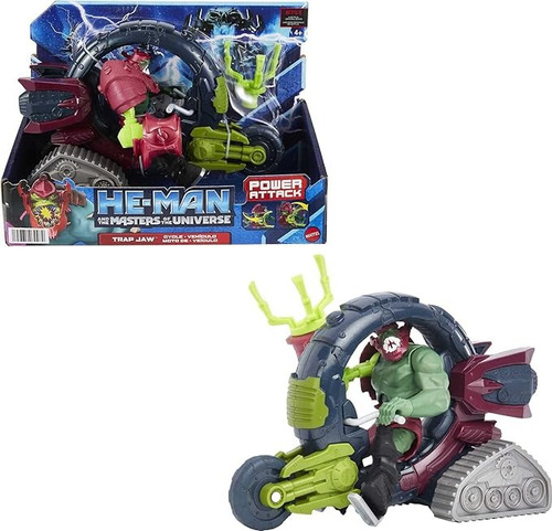 He-man : Trap Jaw Vehículo Y Figura