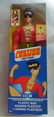 Plasticman Hombre Elastico Jla 29cms Alto Nuevo