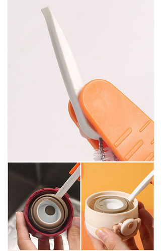2 Cepillo Para Platos De Cocina, Cepillo De Limpieza Para El