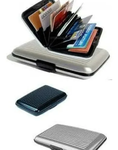 Billetera metalica outlet