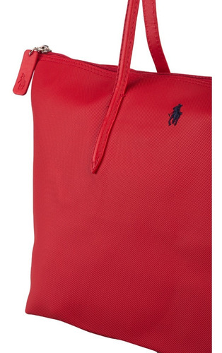 Imagen 7 de 8 de Bolsa Tote Hpc Polo Logo Bordado De La Marca