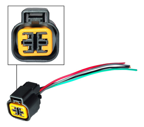 Conector Sensor Oxigeno 4 Pines Elantra Accent Kia Sportage