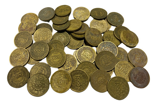 Lote 100 Moedas 1000 Réis 1939 Para Alianças