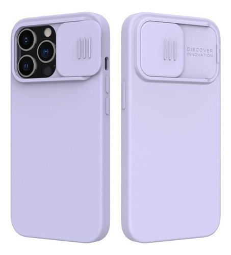 Case Nillkin Camshield Silicone Para iPhone 13 Pro 6.1 Lav