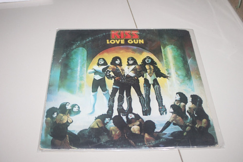 Kiss - Love Gun  Lp Maiden Led Crue Wasp Ratt Rush Floyd