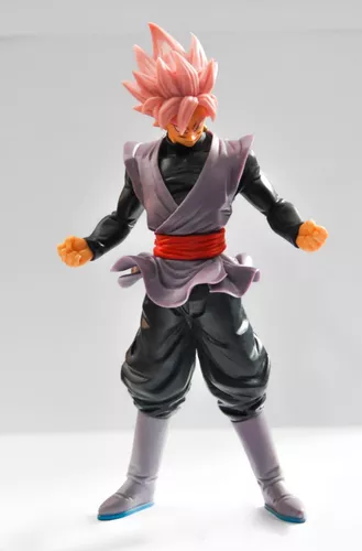 Boneco Dragon Ball Super Goku Black Roupa Preta e Cabelo Rosa - Goku Black  17cm collection - PO Box 130953 - Boneco Dragon Ball - Magazine Luiza