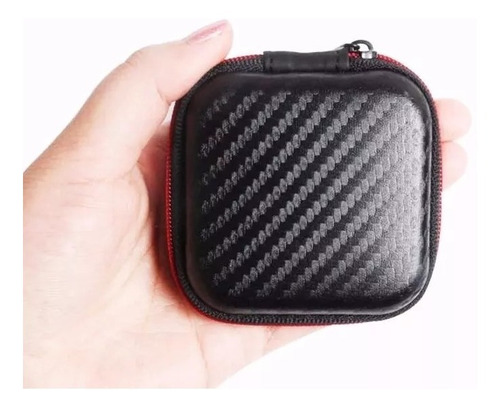 Estuche Semiduro Para Guardar Y Proteger Audifonos Y Otros.