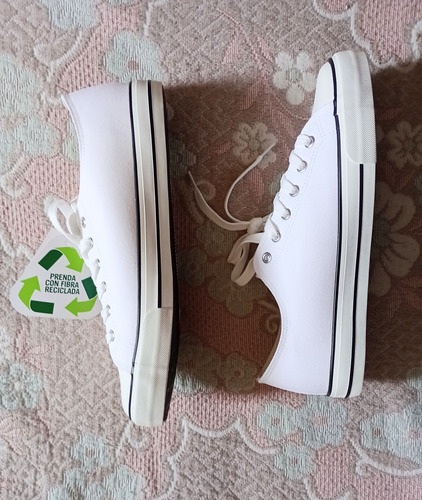 Tenis Blancos Médico Hospital Enfermero Snekers Talla 28
