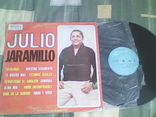 Disco Lp De Acetato Julio Jaramillo