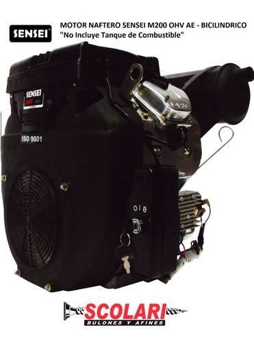 Motor Naftero Sensei M200 Ohv Ae Eje Horizontal 20hp Bicilin
