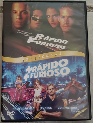 Rapido Y Furioso 1, 2, 4 & 6 Dvd (Usado)