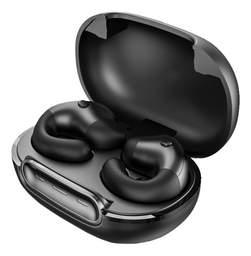 Backdrop Audífonos Con Micrófono Tws-6 Bluetooth Inalámbrico Color Negro
