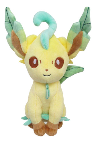 Peluche Sanei Pokémon All Star Collection Leafeon 18 Cm