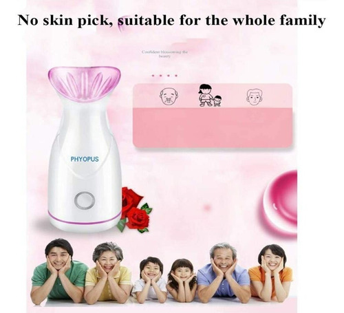 Imagem 5 de 6 de Vaporizador Facial Nano Limpeza De Pele Higienizador