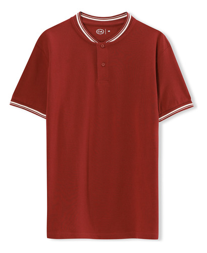 Playera Polo Manga Corta C&a De Hombre