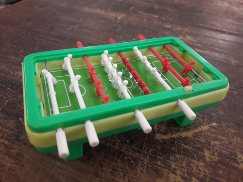 Antiguo Mini Juego Metegol Obertoys Juguete Muy Bueno (Usado)
