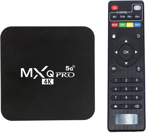 Tv Box Mxq-4k Pro 5g Ultra Hd Android Netflix Youtube Roku 