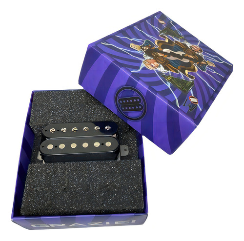 Pastilla Malagoli Custom 59 Black para guitarra
