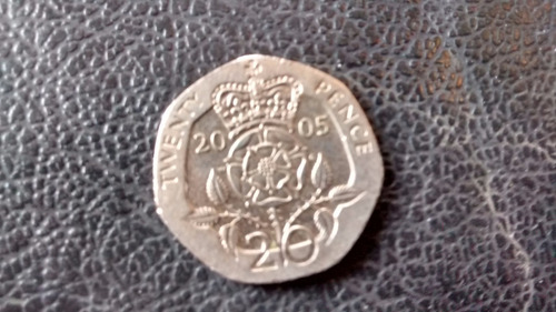 Moneda Gran Bretaña 20 Pence 2005  (x759.