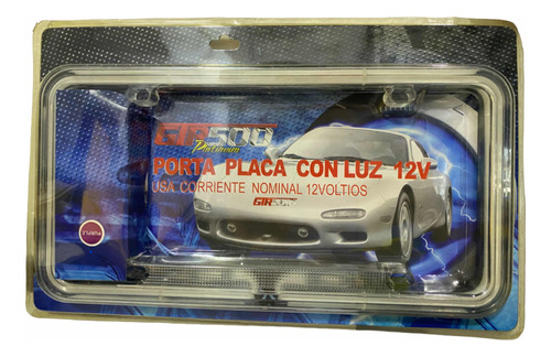 Porta Placa Con Luz 12v