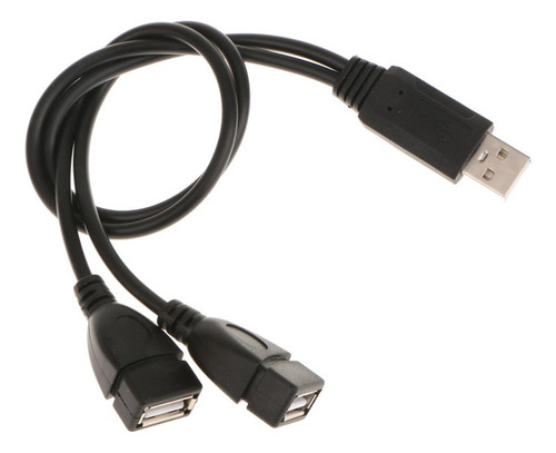 3 Paquetes De 3 A 6 Paquetes De Usb 2.0 Macho A Doble Usb He