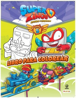 Libro Para Colorear Superzings Series 5 - Espana Vv.aa. Edi
