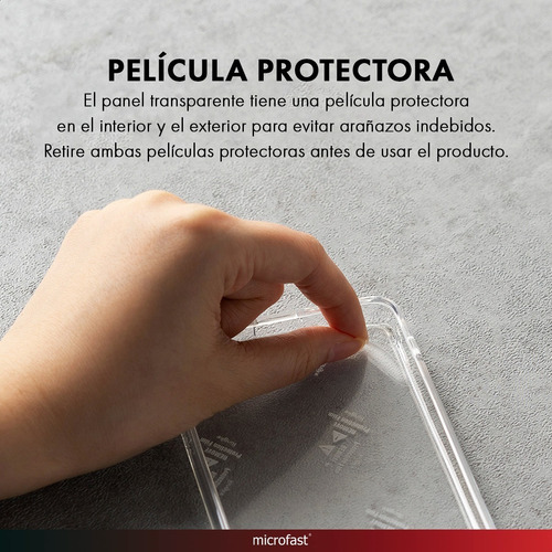 Imagen 4 de 8 de Funda Celular Ringke Fusion Clear iPhone 14 Pro Original