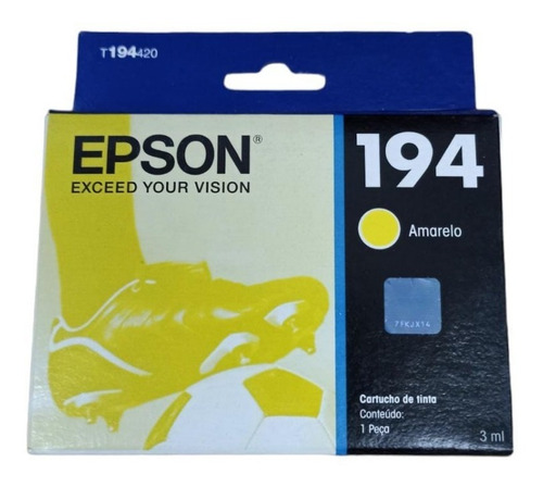 Cartucho Tinta Amarelo Epson Xp104 Xp204 Xp214 T194420