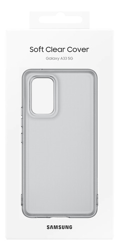 Case Samsung Soft Clear Cover Original @ Galaxy A33 5g 2022