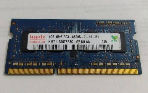 Memoria RAM  1GB 1 SK hynix HMT112S6TFR8C-G7