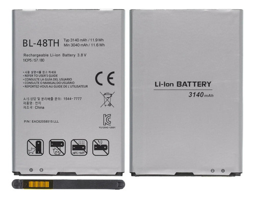 Bateria Para LG G Pro - G Pro Lite 980 960 Bl-48th Garantia