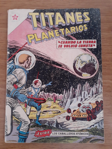 Cómic Titanes Planetarios Número 170 Novaro 1963