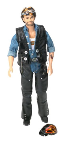 Barbie Harley Davidson Coleccionable Muñeca Ken