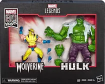 Comprar Marvel Legends 80th Anniversary Hulk Vs Wolverine