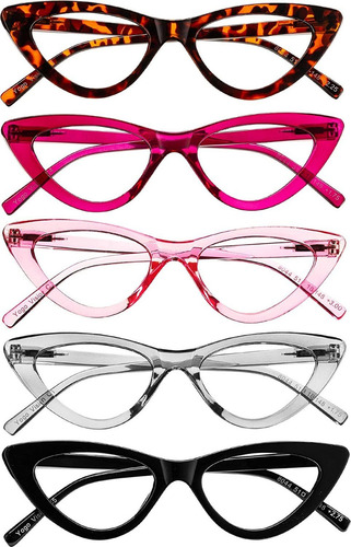 Yogo Vision Lentes De Lectura Para Mujer, 5 Unidades, Lentes