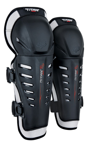 Rodillera Motocross Fox - Titan Race Knee/shin Guard Color Black Talle Os