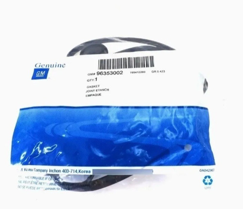 Imagen 2 de 2 de Empacadura Tapa Valvulas Aveo Reforzada Gm Original Oferta