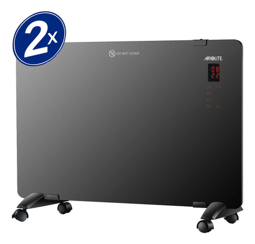 Pack X2 Convector C/panel Espejo Co-rp 2000 Ii