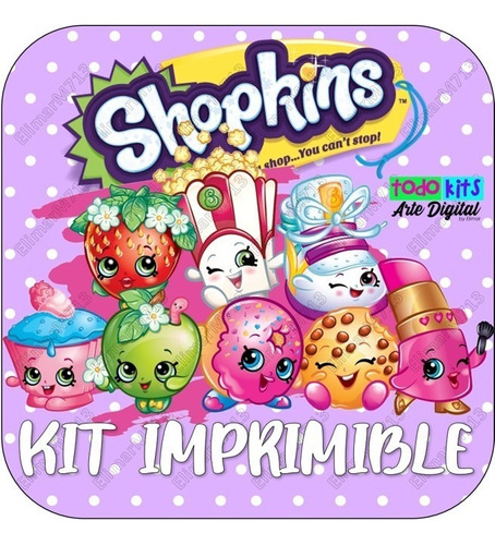 Kit Imprimible Shopkins