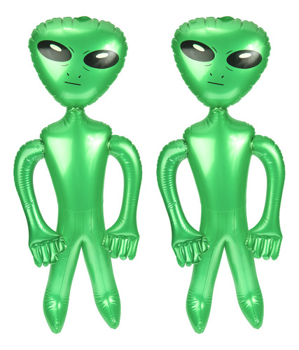 Alien Infla Alien Expand Inflable, 2 Unidades